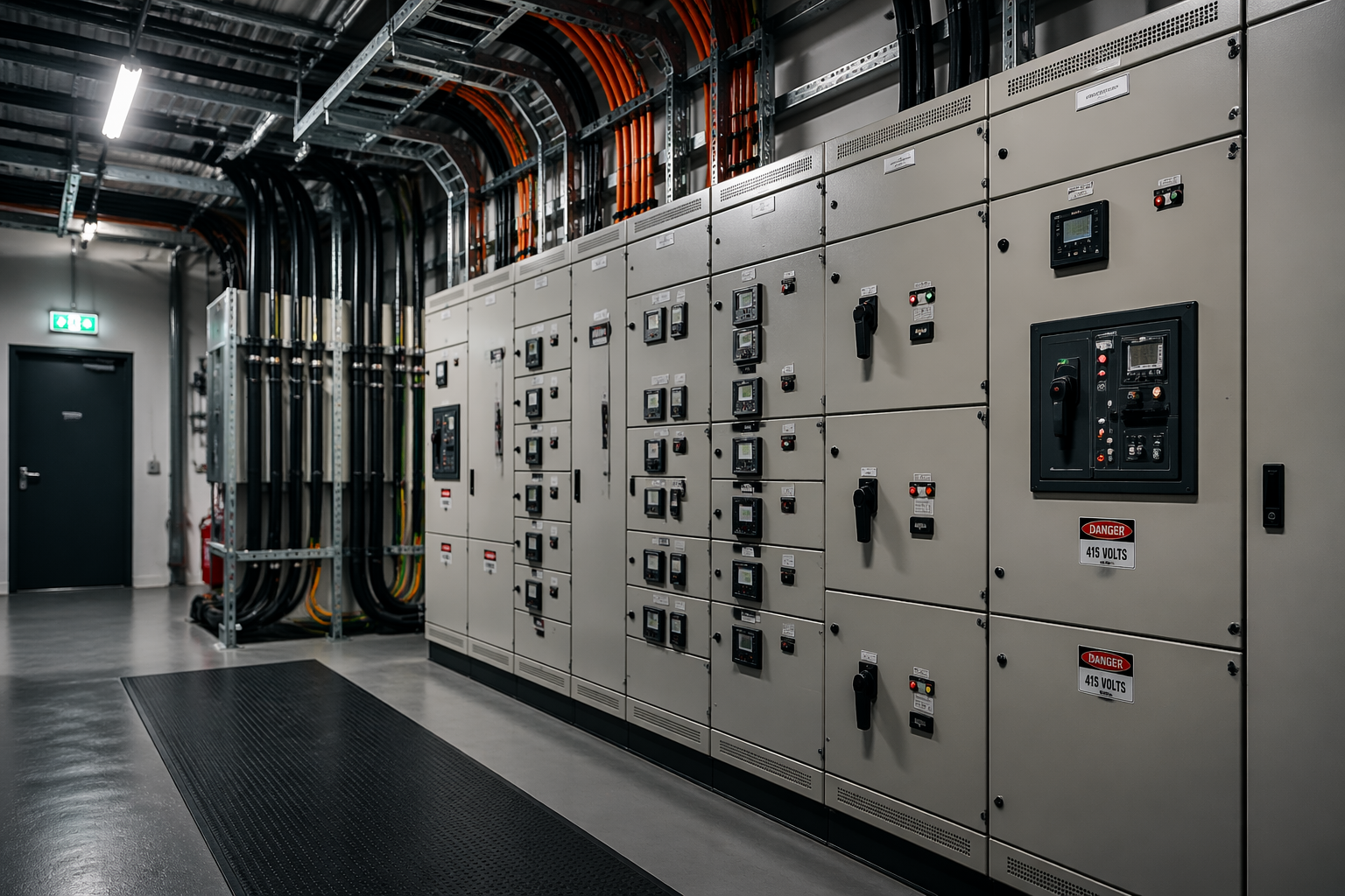 Commercial electrical switchboard installation — Leemont Pty Ltd